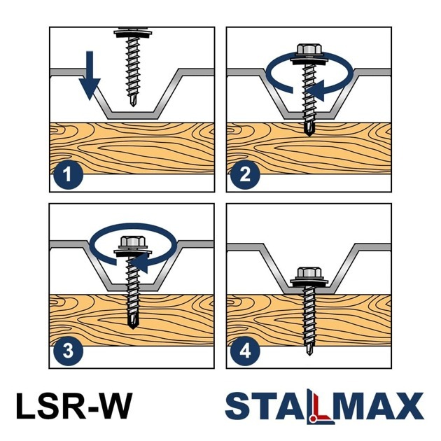 LSR-W 4,8х35 (RAL 6020)