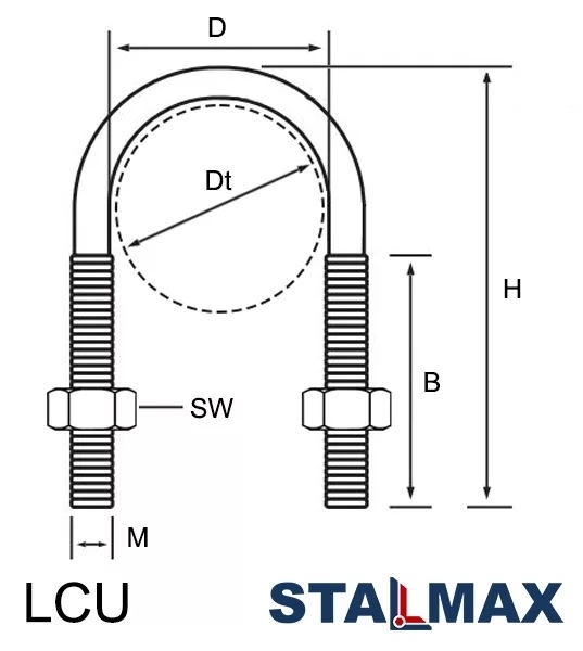 LCU A2 М10 52 (1 1/2")