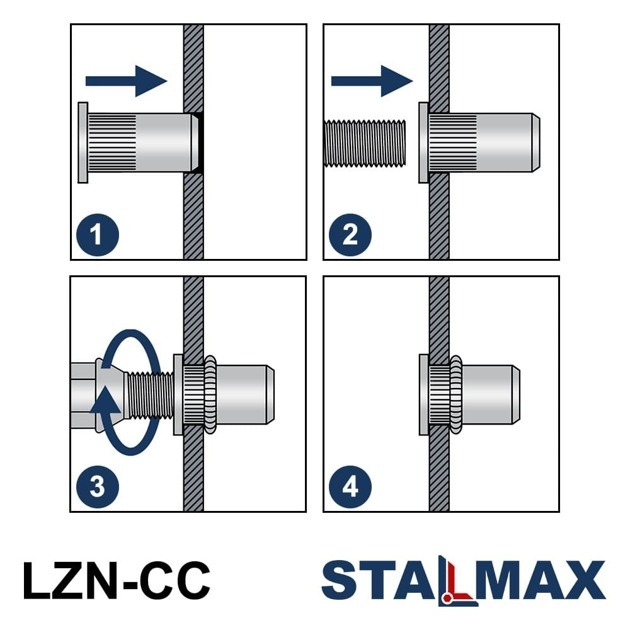 LZN-CC М8х21,5 (0,5-3,0)