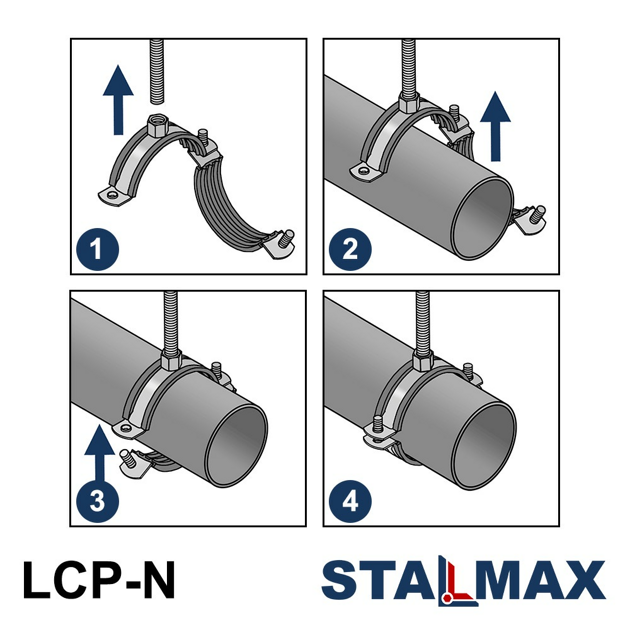 LCP-N 1/4" (11-15 мм) М8